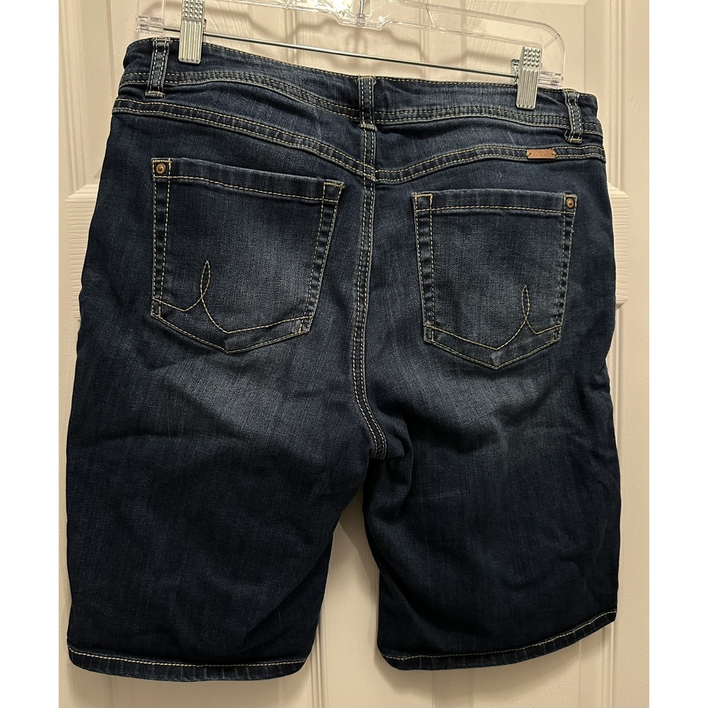 INC International Concepts Denim regular fit 10 jean shorts dark wash NWOT - Picture 3 of 7